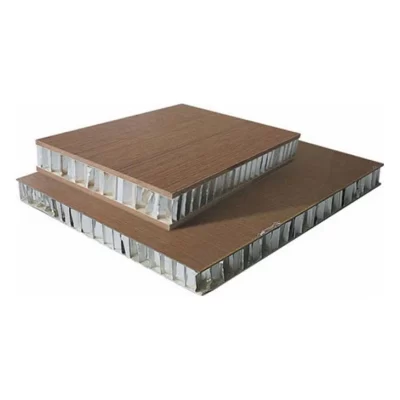 Tấm nhôm tổ ong vân gỗ