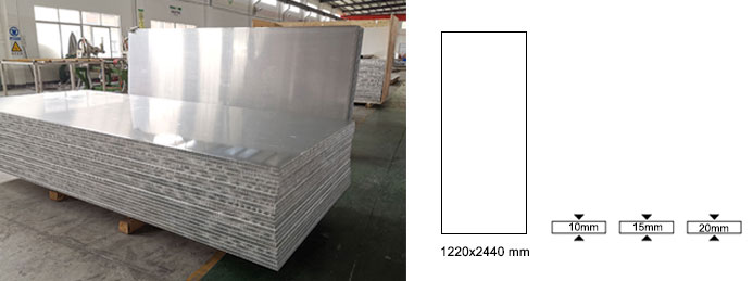 Giá bán tấm nhôm tổ ong còn phụ thuộc vào độ dày, kích thước và khối lượng